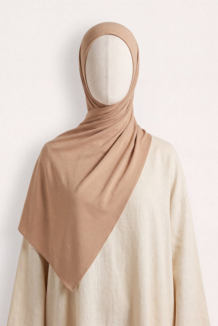 Karamell Hijab – Premium Jersey